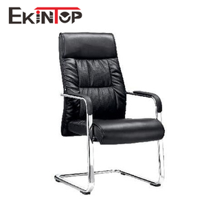 Sedia da <span class=keywords><strong>ufficio</strong></span> in pelle di lusso in pelle nera per <span class=keywords><strong>clienti</strong></span> - Product Image 5