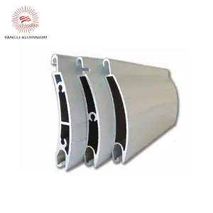 Buona superficie di alta qualità estrusione di alluminio profilo porta avvolgibile