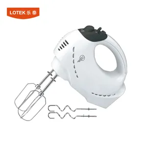 Hand Mixer Plastic Hand Held Dough Hooks Home Hand Mixer Egg Beater With GS CE CB