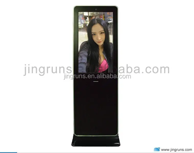 Floor standing 32 inch photo digital touchscreen kiosk, Photo booth kiosk machine