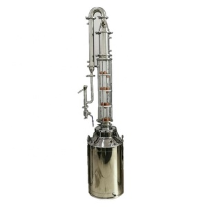 Équipement de distillation d'alcool <span class=keywords><strong>industriel</strong></span> à vapeur durable Towin 400L avec boîte de vitesses et pompe, <span class=keywords><strong>colonne</strong></span> de distillation - Product Image 4
