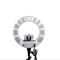 Anneau lumineux LED dimmable de 18 pouces pour la photographie et la vidéo, équipement d'éclairage photographique essentiel