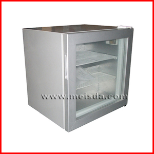 Meisda SD55 <strong>Silver</strong> Color Store Use Vertical Popsicle Portable Commercial Ice Cream Mini <strong>Freezer</strong> for Sale - Product Image 3