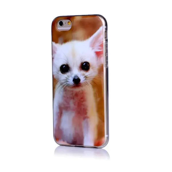 custom made free sample 3d animal girl mobile phone case