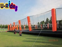 Filet de Paintball géant commercial pour jeu de Paintball