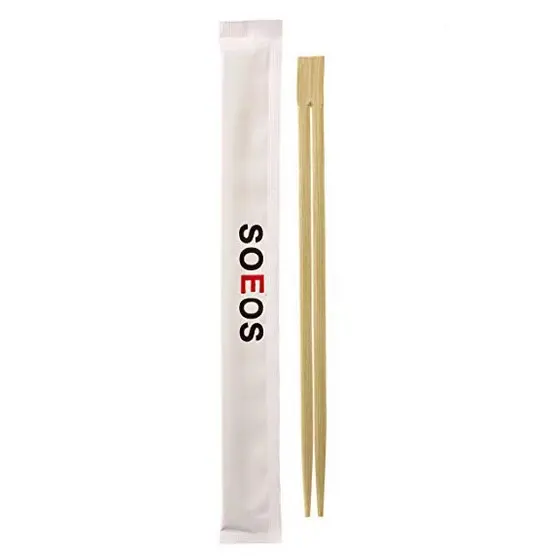 Disposable chopsticks sleeve with logo korean chopstick bag bamboo twins sushi
