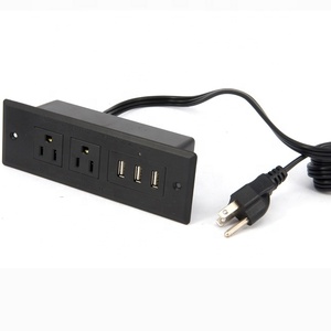 Meilleur Prix extension prise usb avec couvercle en métal plaque - Product Image 5