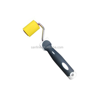 Smooth Tools EVA PU Sponge Foam Mini Rubber <strong>Wallpaper</strong> <strong>Seam</strong> <strong>Roller</strong> with Plastic Handle - Product Image 2