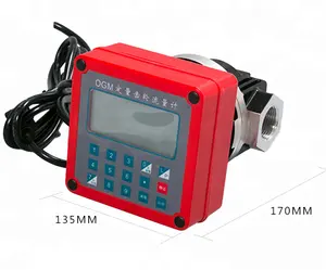 Diesel Flow Meter, oval gear flow meter with preset function