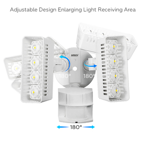 Không thấm nước 15W 18W 27W 36W hai đầu ngoài trời dẫn ánh sáng sân vườn an ninh với cảm biến chuyển động - Product Image 4