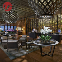 Fhd — meubles artisanaux de luxe 5 étoiles, sur mesure, pour hall d'entrée, hôtel, vente en gros