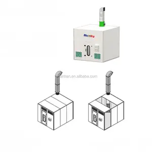 Bsh-m1 popüler türü ce onaylı otomotiv boya sprey kabini/taşınabilir kabin/boya karıştırma odası