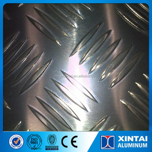 Geripptes Aluminium blech für rutsch feste Handels platte für die Baustoff dekoration - Product Image 3