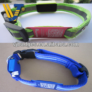 Qr code label so pets collar, dog necklace with name plate - Product Image 1