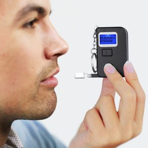 EK300 Portátil Digital Alcohol Tester bafômetro com display LCD e Keychain Suporta Personalização - Product Image 5