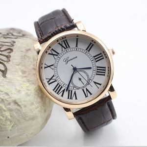Factory supply leather strap wide belt ladies <span class=keywords><strong>Guinevere</strong></span>'s Watch large Dial - Product Image 2