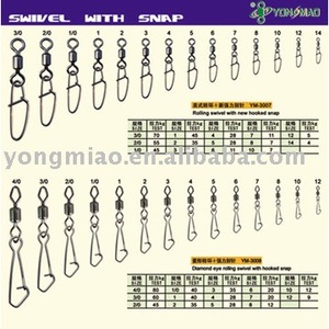 Giratoria pesca con pesca complemento de enlace de pesca - Product Image 6