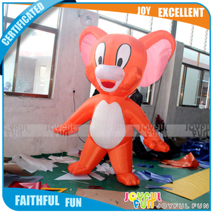 Juguetes para la venta al por mayor personalizar Ratón <span class=keywords><strong>Jerry</strong></span> de dibujos animados en movimiento inflable - Product Image 1