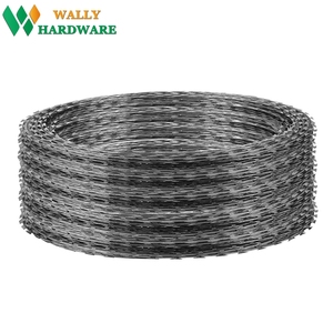 Alambre <span class=keywords><strong>de</strong></span> Púas <span class=keywords><strong>de</strong></span> <span class=keywords><strong>Acero</strong></span> <span class=keywords><strong>Galvanizado</strong></span> por Inmersión en Caliente Tipo <span class=keywords><strong>Concertina</strong></span> <span class=keywords><strong>de</strong></span> Bajo Precio con Cuchilla <span class=keywords><strong>de</strong></span> Navaja para Protección - Product Image 4