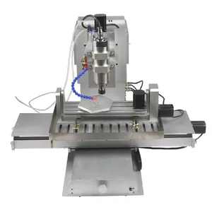 EU FREE TAX Newest Mach3 USB 5 axis cnc machine HY6040 small 5 axis cnc milling machine 2200W