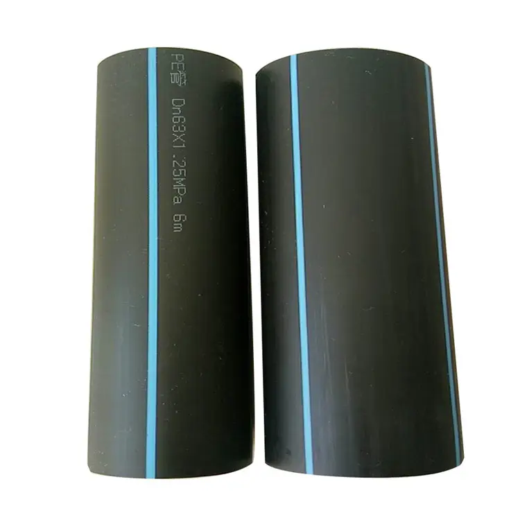 China Factory Cheap Price DN400 DN600 DN 900 PE 100 PN16 Polyethylene pipe for domestic water