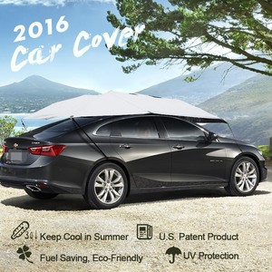 paraguas con un costo barato rodillo sombrilla <span class=keywords><strong>toldo</strong></span> carpa techo del coche del parabrisas del coche de aparcamiento cubierta - Product Image 1