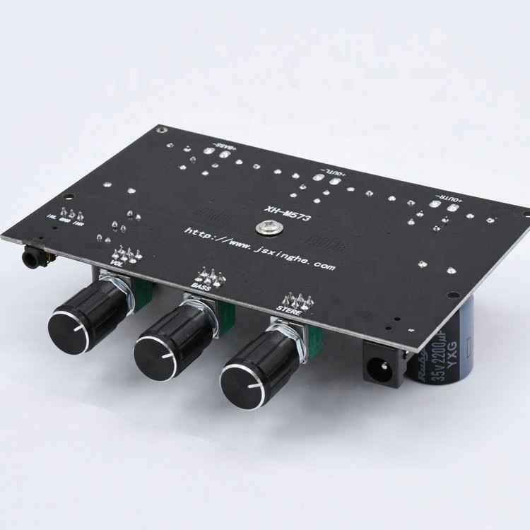 Amplificatore Bluetooth TPA3116D2 Subwoofer Scheda Amplificatore Di Potenza Digale 100W Scheda Di Amplificazione Audio NE5532 OPAMP DC 8-25V HiFi Bassa Distorsione Scheda Amplificatore Bluetooth - Foto 8