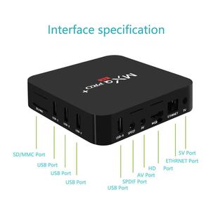 2018 Android TV Box con Amlogic <span class=keywords><strong>S905W</strong></span> Ouad-core CPU 2GB Ram + 16GB Rom apoyo completa <span class=keywords><strong>4K</strong></span> HD/H.265/2,4G + 5G Dual-Band WiFi/100M - Product Image 4