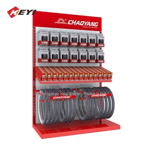 Panneau perforé en métal personnalisé de haute qualité Présentoir de pneus de <span class=keywords><strong>moto</strong></span> de style moderne Étagères d'<span class=keywords><strong>équipement</strong></span> écologiques - Product Image 1