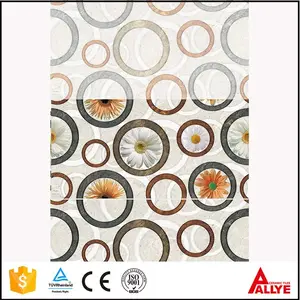 Telha de parede cerâmica 3d 25x40, novo design, para cozinha ou banheiro, preço em kerala