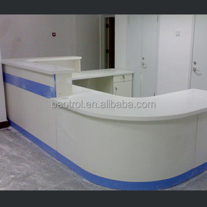 Moderno curva <span class=keywords><strong>peluquería</strong></span> escritorios de <span class=keywords><strong>recepción</strong></span> <span class=keywords><strong>mostrador</strong></span> de <span class=keywords><strong>recepción</strong></span> de belleza salón de pelo - Product Image 2