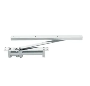 Mini adjust hydraulic spring loaded concealed automatic sliding glass door closer
