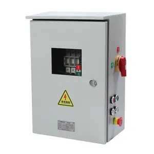 TIBOX Metal Meter Din rail modular system control electrical Enclosure