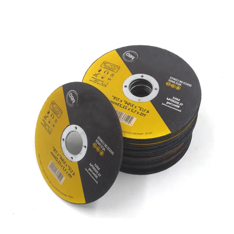 SATC 500pc - High Quality 4.5 Inch Abrasive Rail Cutting Disc 4.5'' 115x1x22 Cut Off Wheel