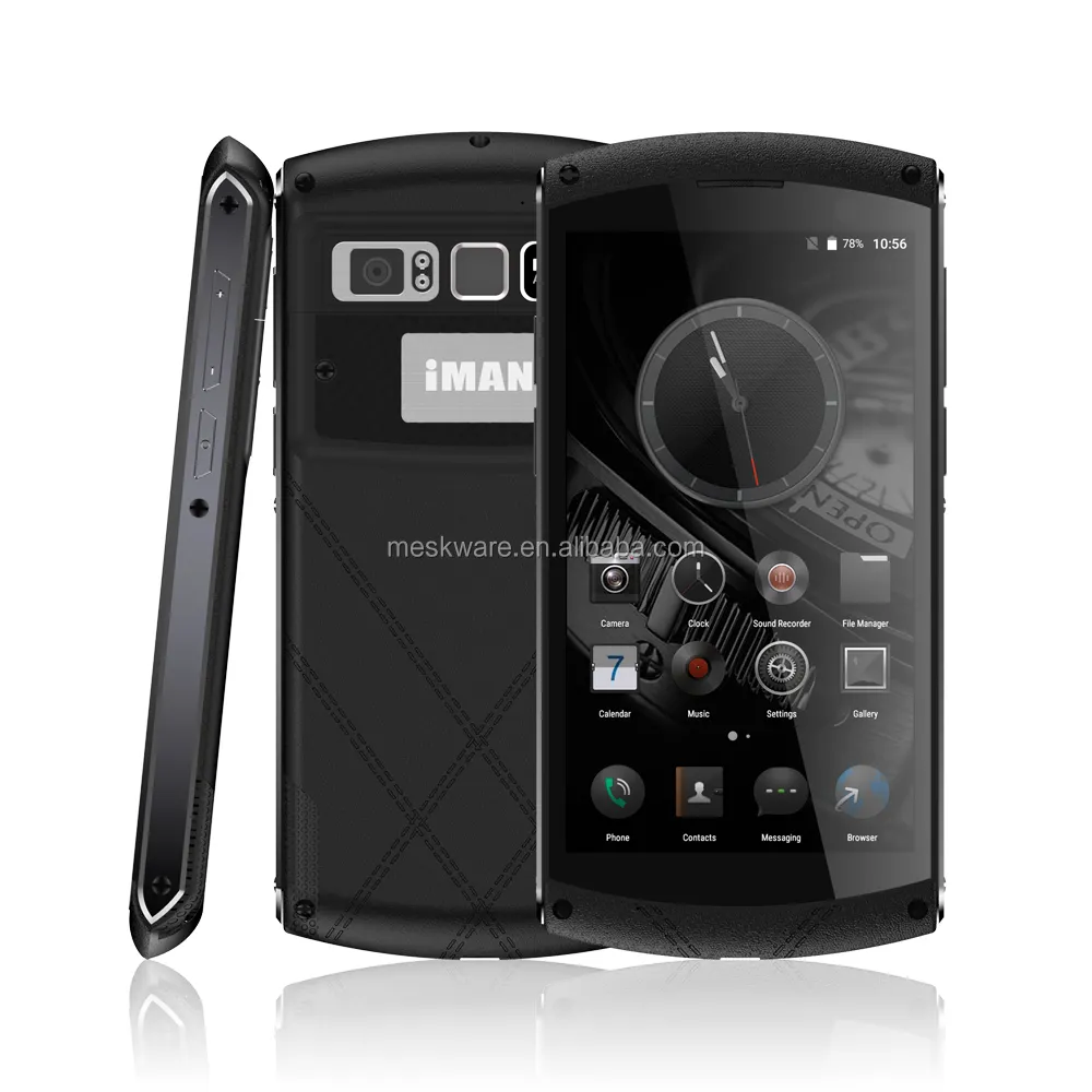 iMAN Victor IP67 Waterproof Smart Phone Fingerprint Recognition, 4800mAh Big Battery, 5 inch 4G smartphone
