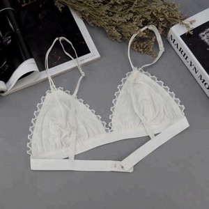 Traspirante Triangolo Fiore Del Merletto Delle Donne Sexy <span class=keywords><strong>Top</strong></span> Reggiseno Della Biancheria Intima - Product Image 3