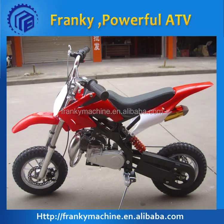 Yüksek kaliteli 50cc 4 zamanlı ucuz mini çocuk kir bisiklet