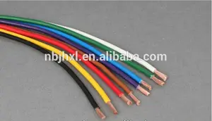 Ce et VDE h05v2-k simple core PVC câble isolé