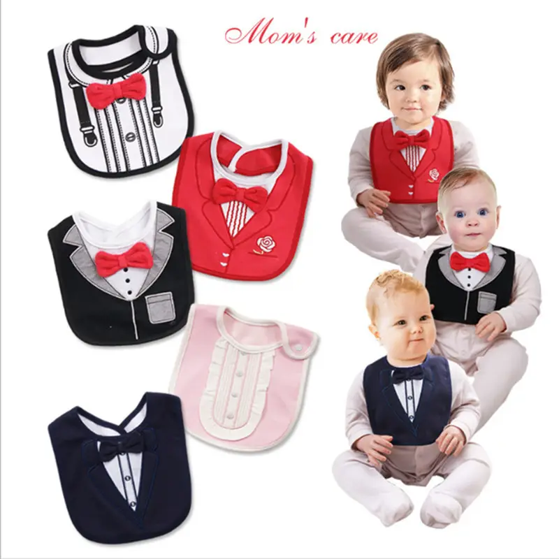 Bavoirs imperméables pour nouveau-né, col sur mesure, bavettes bandana pour enfants filles et garçons, vêtements pour bébés