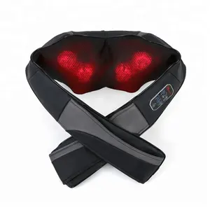 Home cordless handheld infrared electric tapping neck and shoulder massage belt