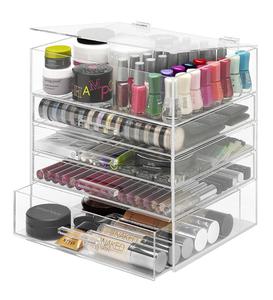 Large Cosmetic Organizer and Jewelry Storage Display Case
