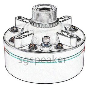 Neodymium Krachtige compressie <span class=keywords><strong>driver</strong></span> voor speaker - Product Image 4