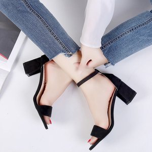 Della fabbrica del commercio all'ingrosso di alta tacco scarpe delle signore di Modo slip delle signore pistoni di estate - Product Image 4
