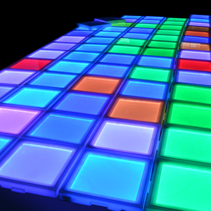 Light Up Pista da ballo Decorazioni di luce up multicolor fase rgb <span class=keywords><strong>pannelli</strong></span> pista da ballo <span class=keywords><strong>led</strong></span> piastrelle - Product Image 4