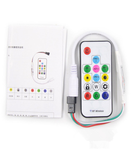 Controlador LED RGB Pixel Inalámbrico RF SP103E, Controlador de Tira LED Digital Direccionable para WS2812 WS2811 <span class=keywords><strong>SK6812</strong></span> <span class=keywords><strong>RGBW</strong></span> APA102 - Product Image 4