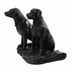 Scultura Decorativa da Giardino a Grandezza Naturale di Cane in Metallo, Statua di Great Dane in Bronzo - Product Image 5