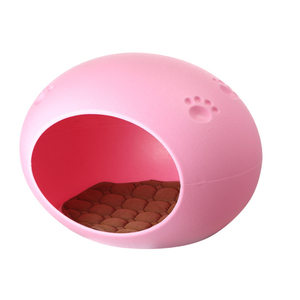 Moderne Ei Vormige Duurzaam Hond Plastic Kat Nest Huis Huisdier Kennel Hond slapen Huis indoor - Product Image 2