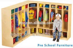 어린이집 가구 옷장 PVC 장난감 수납장, 유치원 가방 보관함 - Product Image 5