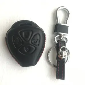 4D leather 4 buttons Car Key Remote Covers for Camry Avalon Corolla Matrix Rav4 Venza Yaris key case