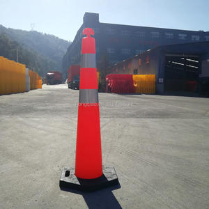 Cono de apilador de plástico t-top, cono de tráfico en T - Product Image 6